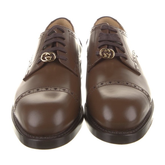 Gucci Leather Oxfords main image 5